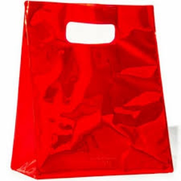 🔥HOST PICK🔥❤️BATH & BODY WORKS ❤️RED IRIDESCENT METALLIC
GIFT BAG ❤️ TOTE - Picture 1 of 2